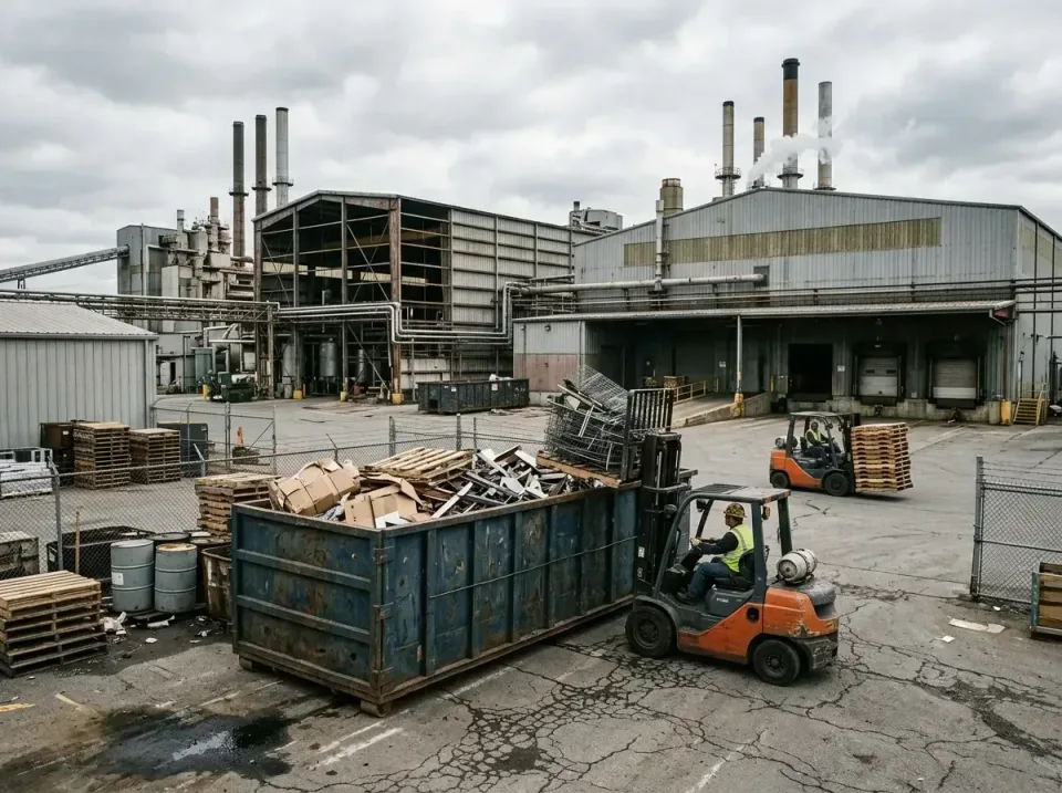 industrial-factory-scrap-conta-003 — frequently asked questions, Cheap Roll-off Dumpster Rentals in George West, TX
